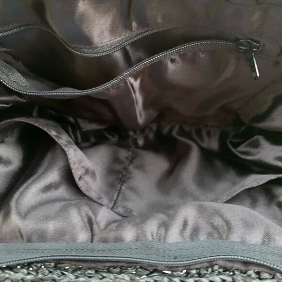 Boho Woven Vintage Recycled Plastic Bag - Picture 6 of 7